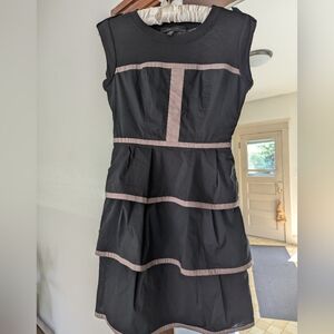 BCBGMaxAzria - Yasmina Tiered Poplin Dress - Sz 0